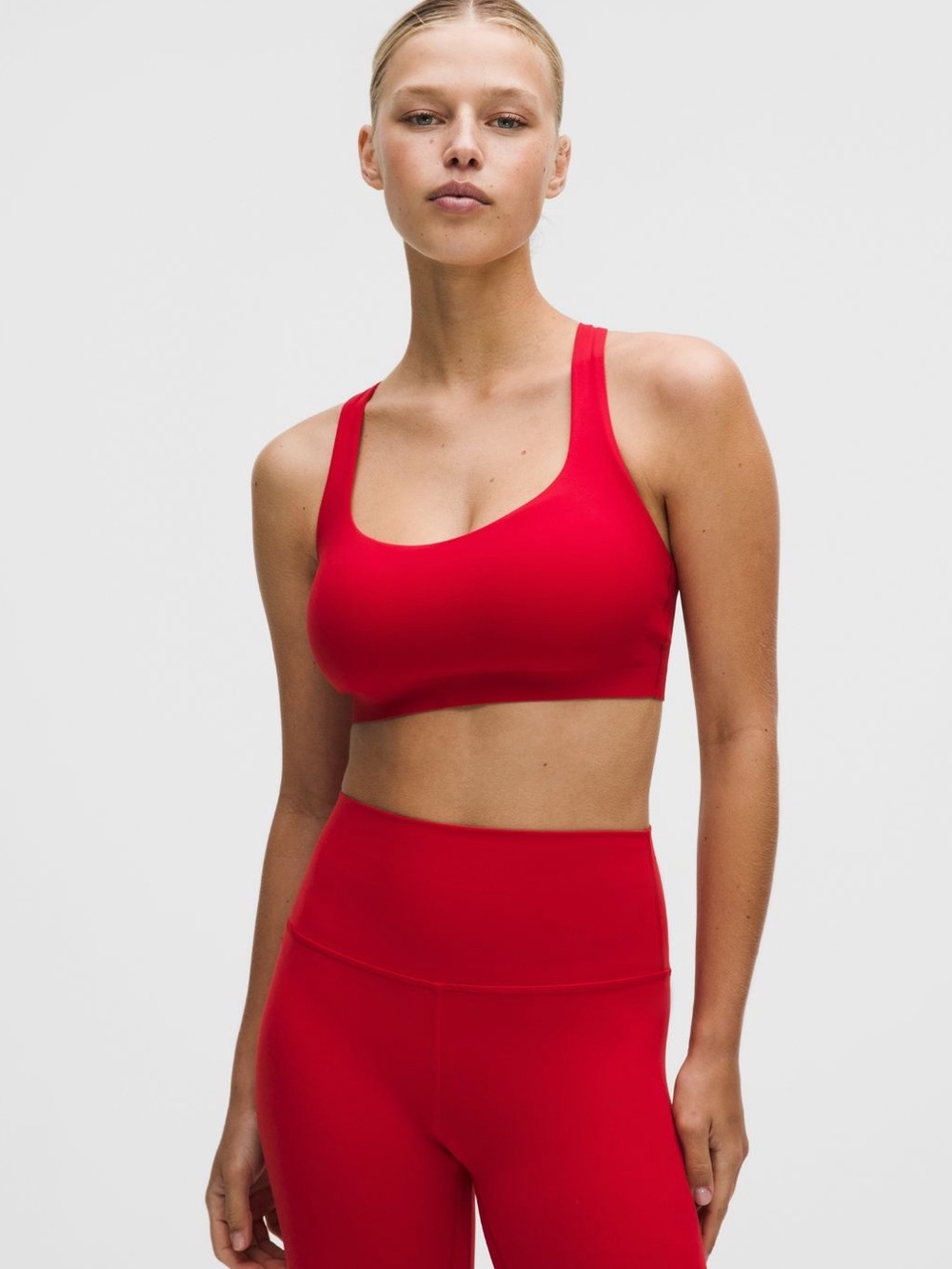 Lululemon FlexyFlex Strappy Yoga Bra
Light Support, D Cups